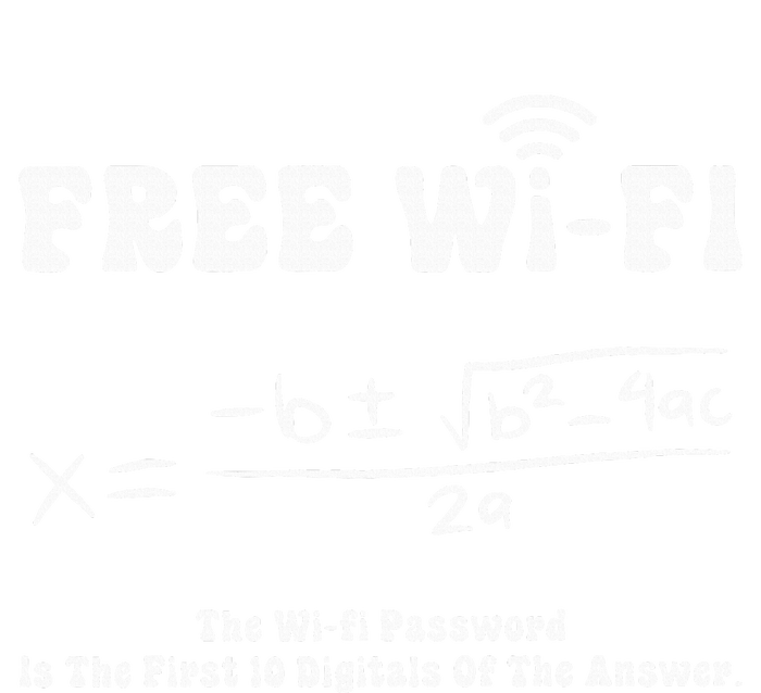 Free Wifi Funny 100 Days Of School Mathematics Calculation Canvas