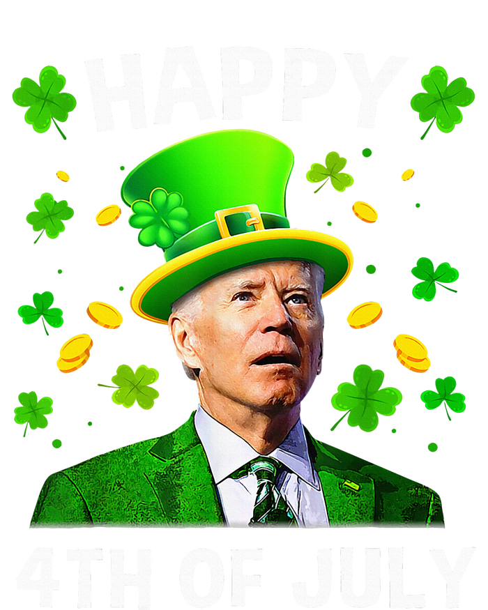 Happy 4th Of July Confused Funny Joe Biden St Patricks Day Tie-Dye T-Shirt