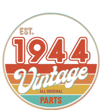 Est 1944 Vintage All Original Parts 80th Birthday Emblem T-Shirt