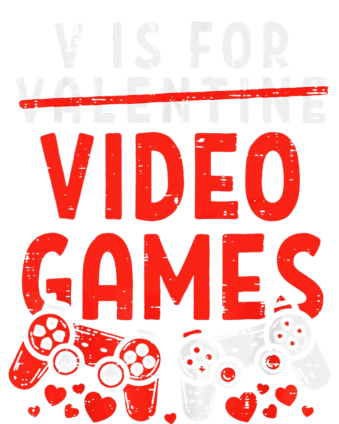 V Is For Video Games Valentine Gamer Valentines Day Sustainable Bucket Hat