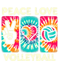 Volleyball For Teens Wo Girl Peace Love Volleyball Cool Comfort Performance Bucket Hat