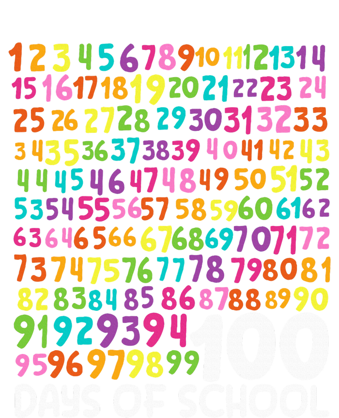 100th Day Of School Teacher 100 Days Math Numbers Tie Dye Hoodie