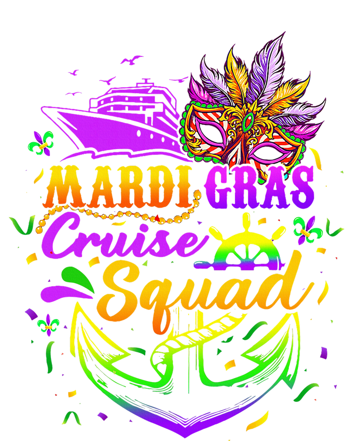 Mardi Gras Cruise Squad 2024 Matching Group Family Vacation Women's Fleece Hoodie