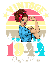 Vintage Rosie The Riveter 1944 Original Parts 80th Birthday T-Shirt