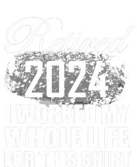 Retired 2024 I Worked My Whole Life 2024 Retirement Gifts Knit Cap Winter Beanie