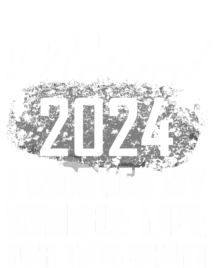 Retired 2024 I Worked My Whole Life 2024 Retirement Gifts Knit Cap Winter Beanie