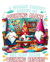 A Woman Cannot Survive On Quilting Alone She Also Needs Sustainable Bucket Hat