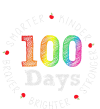 Smarter Kinder Stronger Brighter 100 Days Of School Kids Sweatshirt