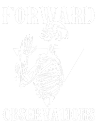 Praying Skeleton Forward Observation T-Shirt