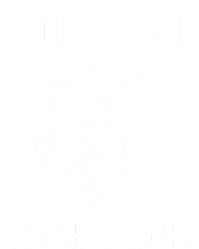 Praying Skeleton Forward Observation T-Shirt