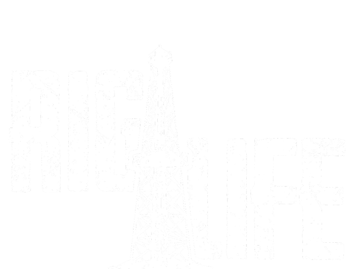 Rig Life Oilfield Womens Funnel Neck Pullover Hood