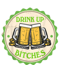 Retro St Patricks Day Drink Up Bitchs Shamrock Clover Beer Gift Toddler Sweatshirt