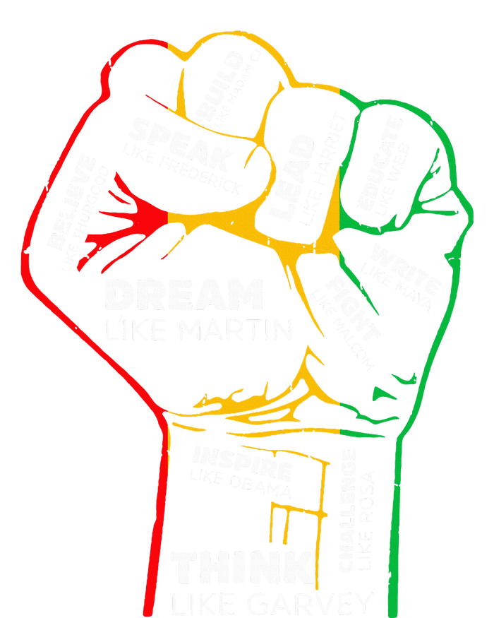 Dream Like Martin Lead Like Harriet Black History Month T-Shirt