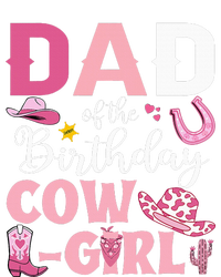 Dad Of The Birthday Cowgirl Rodeo Party Bday Girl Party Premium Hoodie