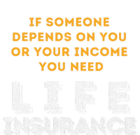 Life Insurance Financial Literacy Saying Financial Advisor Daily Commute Backpack