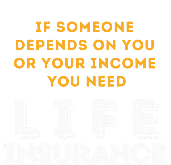 Life Insurance Financial Literacy Saying Financial Advisor Daily Commute Backpack