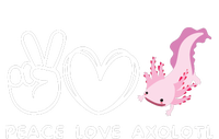 Peace Love Axolotl Retro Axolotl Lover PosiCharge Competitor Tank