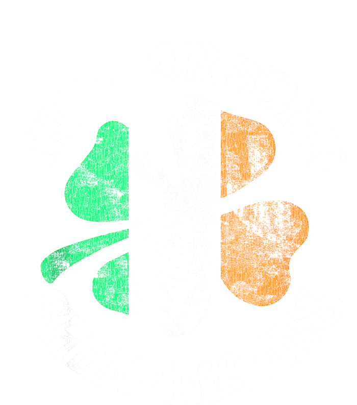 St. Patricks Day Irish Flag Clover Time For Some Shenanigans Gift T-Shirt