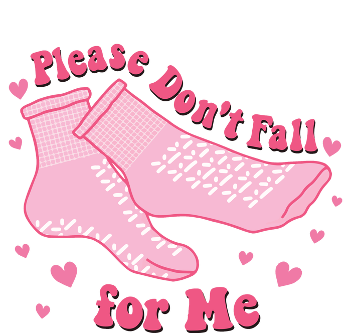 Funny Nurse Valentines Please Dont Fall For Me T-Shirt