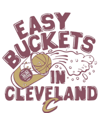 Cavs X Great Lakes Brewing Easy Buckets Ladies Long Sleeve Shirt