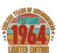 Vintage 1964 Endless Years Of Awesomeness Limited Edition 60th Birthday Premium T-Shirt