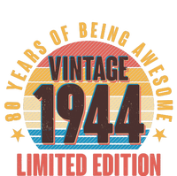 80 Years Of Being Awesome 1944 Limited Edition Vintage Retro T-Shirt