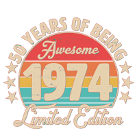 1974 Birthday 50 Years Of Being Awesome Limited Edition T-Shirt