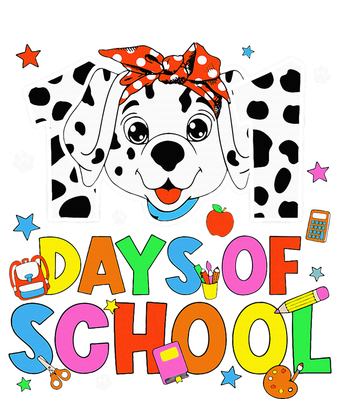 100 Days Of School Dalmatian Dog 100th Day Of School PosiCharge Competitor Tank