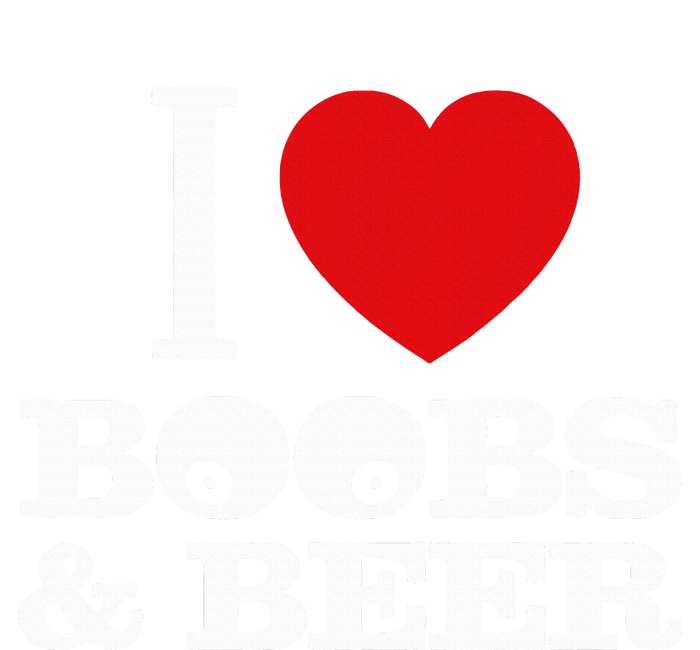 I Love Boobs And Beer Kids T-Shirt