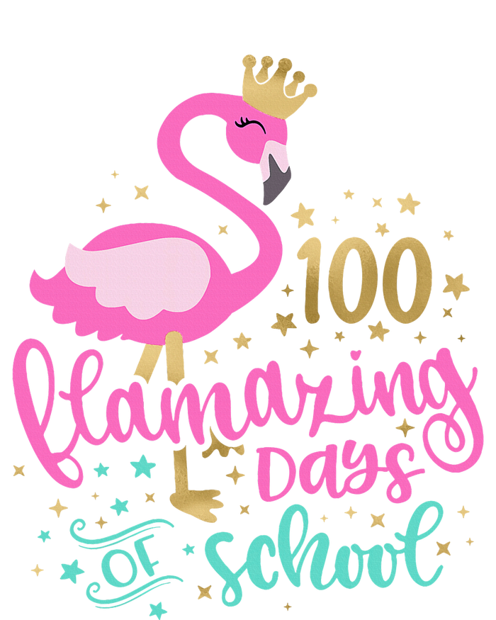 100 Flamazing Days Of School Flamingo Teacher Metallic Star Ornament