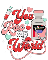 You Roc My World Nurse Valentine Day Er Icu Nicu Rn Nurse Sustainable Beanie