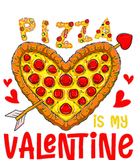 Pizza Is My Valentine Funny Valentines Day Grommeted Golf Towel