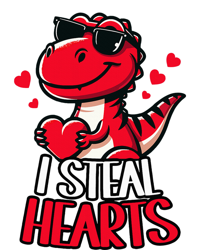 I Steal Hearts Trex Dino ValentineS Day Son Tote Bag