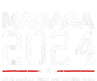 Trump Magaga 2024 Make America Great Glorious Again Design Tie-Dye Long Sleeve Shirt