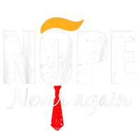 Nope Not Again Funny Trump 2024 Election Take American Back Tank Top