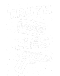 Truth Hurts Lies Kill Sustainable Knit Beanie