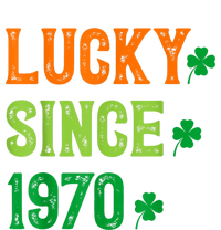 Lucky Since 1970 54 Years Old 54th St Patricks Day Birthday T-Shirt