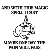 Gotfunny And With This Magic Spell I Cast Maybe One Day The Pain Will Pass Cooling Performance Long Sleeve Crew