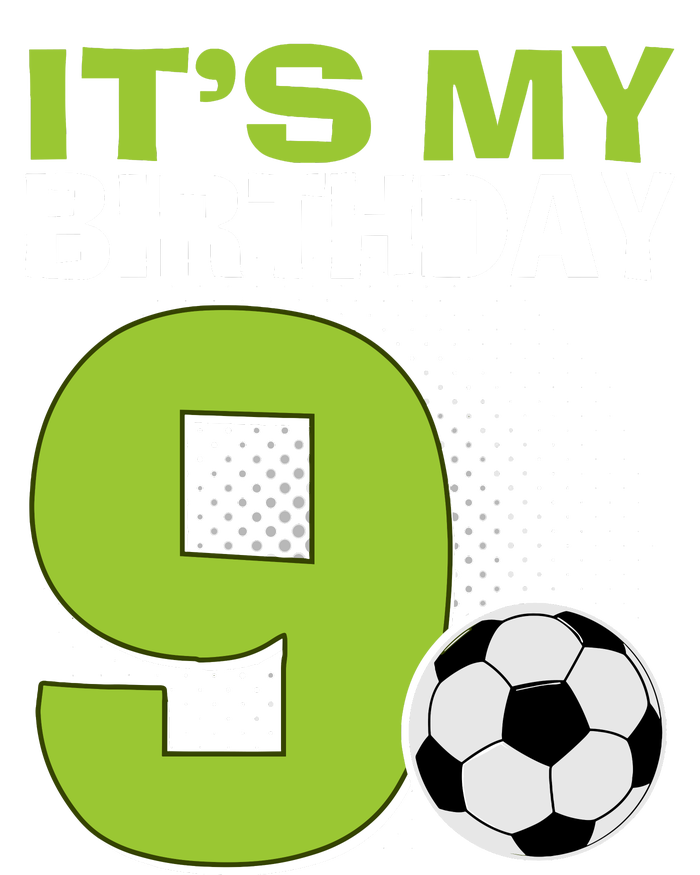 ItS My 9th Birthday Boy Soccer Football 9 Years Old Sweatshirt