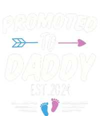 Promoted To Daddy Est 2024 Soon To Be Daddy First Time Daddy Women's Perfect Tri Tunic Long Sleeve Shirt