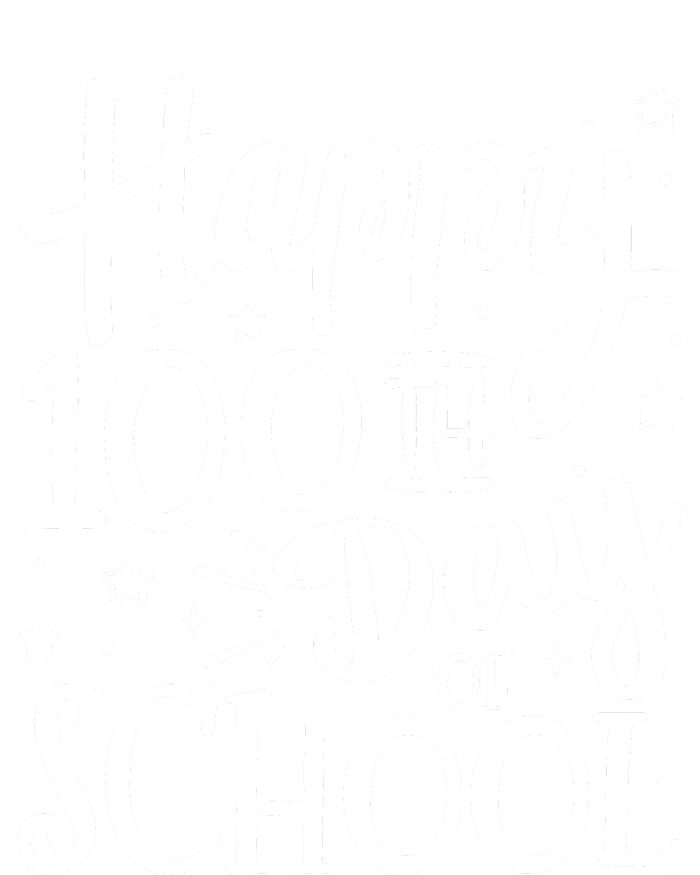 Happy 100th Day Of School For 100 Days Student And Teacher Toddler T-Shirt