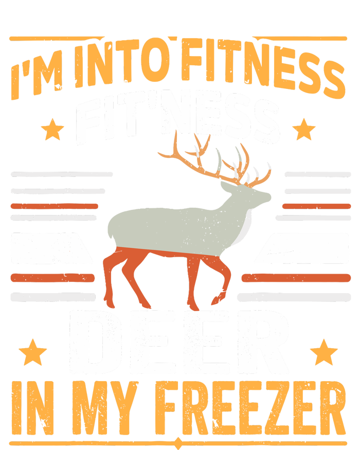 IM Into Fitness Deer Freezer Funny Dad Hunter Deer Hunting T-Shirt