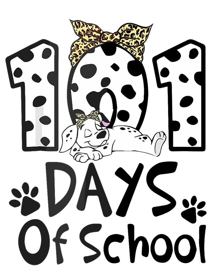 100th Day Of School 101 Days Smarter Funny Dalmatian Wool Snapback Cap