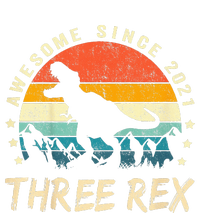 Three Rex 3rd Birthday Third Dinosaur 3 Year Old T-Shirt