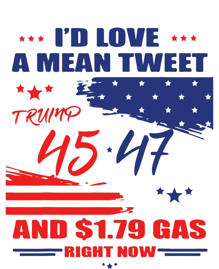 Trump 45 47 ID Love A Mean Tweet T-Shirt