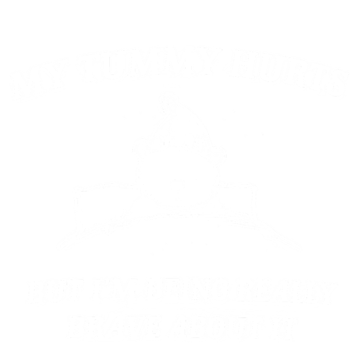 Bear My Tummy Hurts But IM Being Really Brave About It Kids Sweatshirt