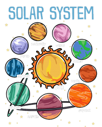 Solar System Planets Science Space Stem 16 in Basic Backpack