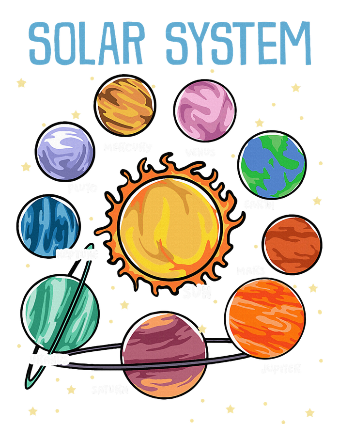 Solar System Planets Science Space Stem 16 in Basic Backpack