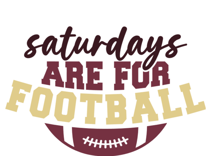 Saturdays Are For Football Funny Football Lover Sustainable Bucket Hat