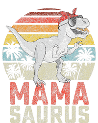 Mamasaurus T Rex Dinosaur Mama Saurus Family Matching Bella+Canvas Jersey Crop Tee